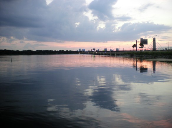 Last American Sunset, lake Underhill, Orlando, FL