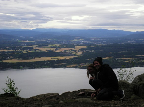 Heidi took me up a super steep climb to a marvelous view