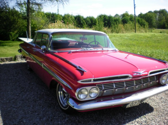 One example of a classic American vehicle found on some country dirt roads