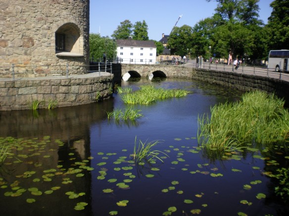 The Orebro castle, I actually got to see the Swedish king and queen as they walked around the city