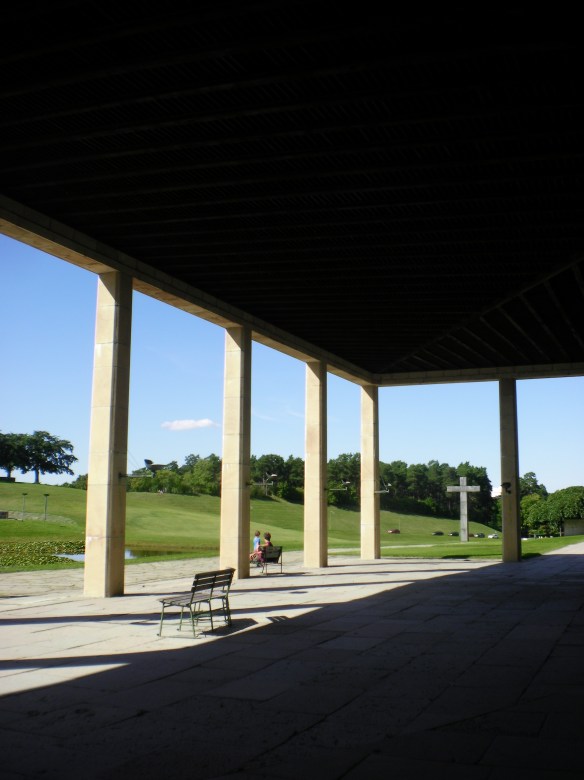Skogskyrkogarden, I almost cycled here in the late evening after the party