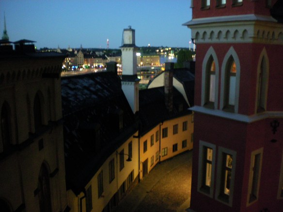 Downtown Stockholm, early morning