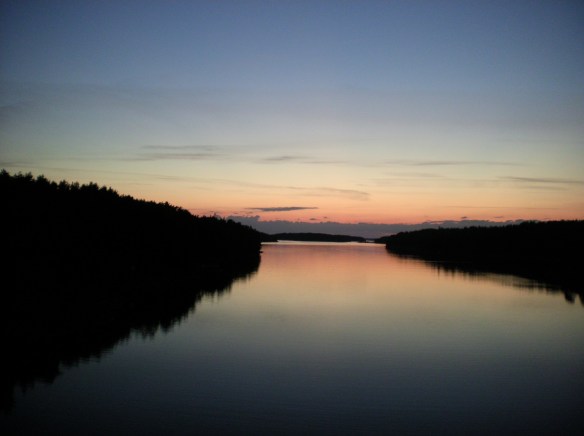 Last sunset on the Archipelago 