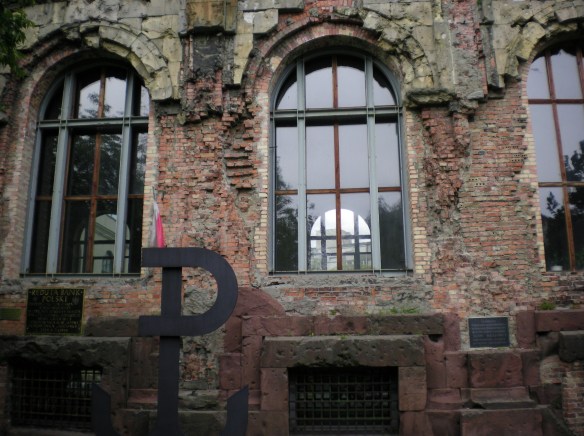 One of the few building to survive the war