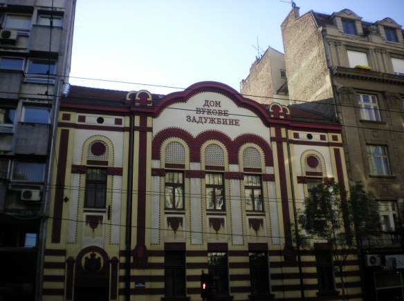 Old city building
