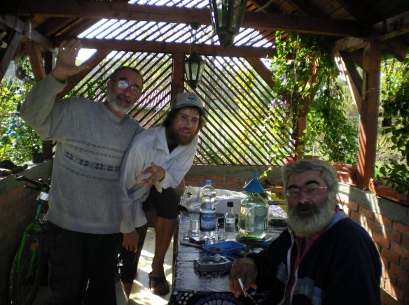 About 15 minutes before the world started spinning