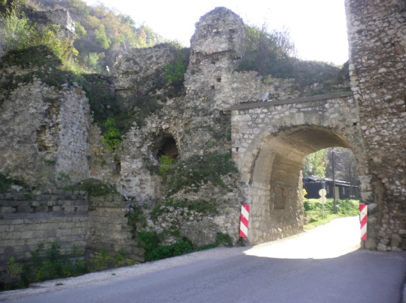 Main road goes right through