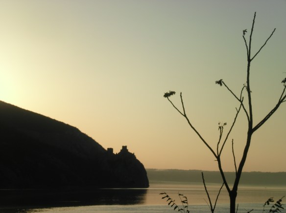 Sunset on the Romanian Riverside