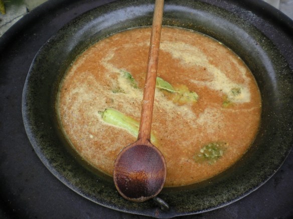 Soup is ready for fish