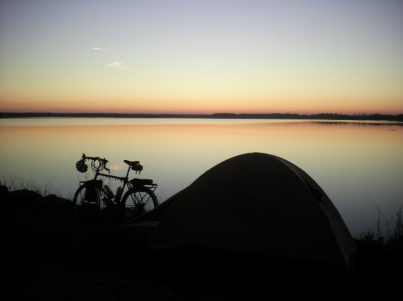 Camping near Kutina lake