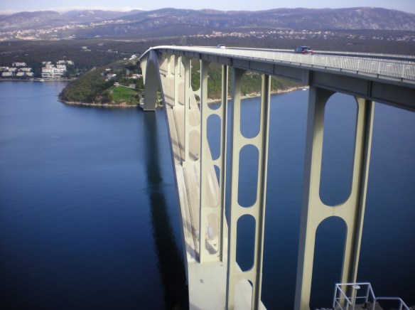 I can only image what cycling this bridge is like during a strong wind storm