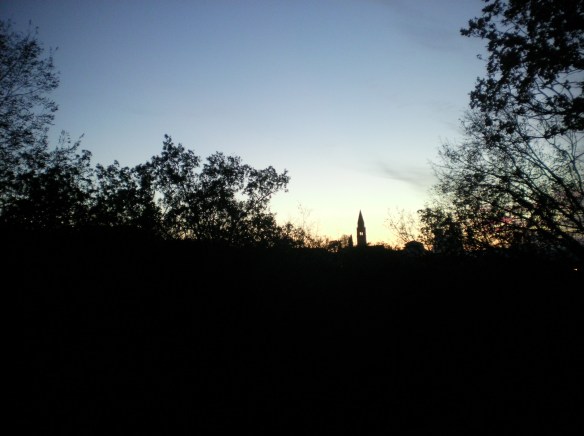 Silhouette of Omisalj