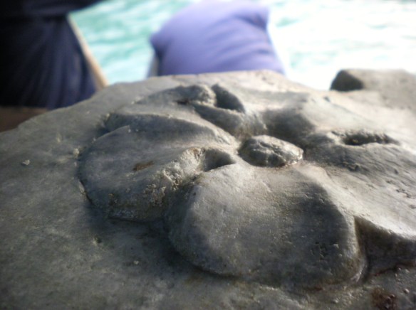 Stone Roman fragment dating back to the 4th or 5th century 