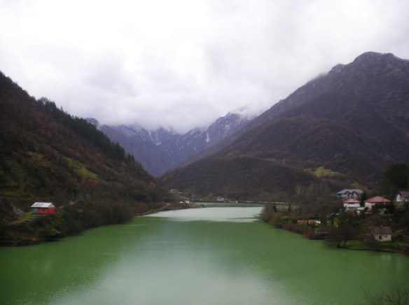 Cold Mountainous Bosnian roads