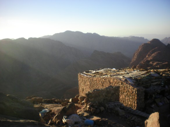 Stone hut, Top of MT Moses