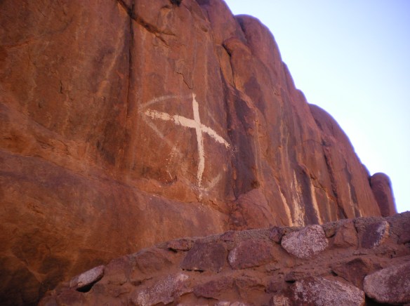Orthodox rock painting