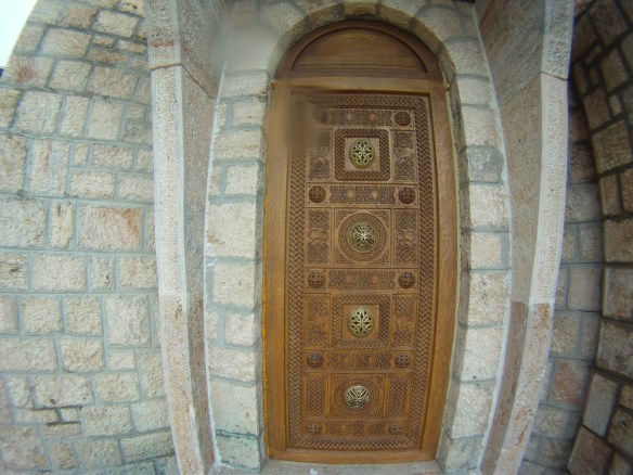 Wooden Orthodox door