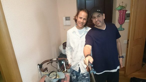 Cay Jay Pakistani friend working in Baku