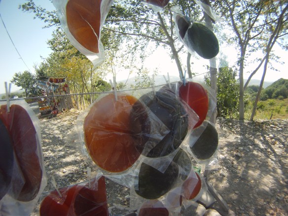 Azerbaijan fruit roll-ups