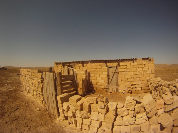 House in remote desert village