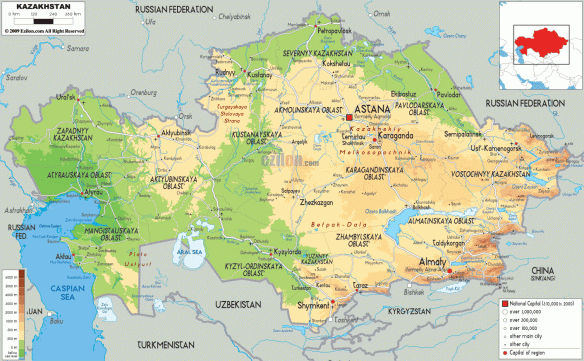 kazakhstan-physical-map