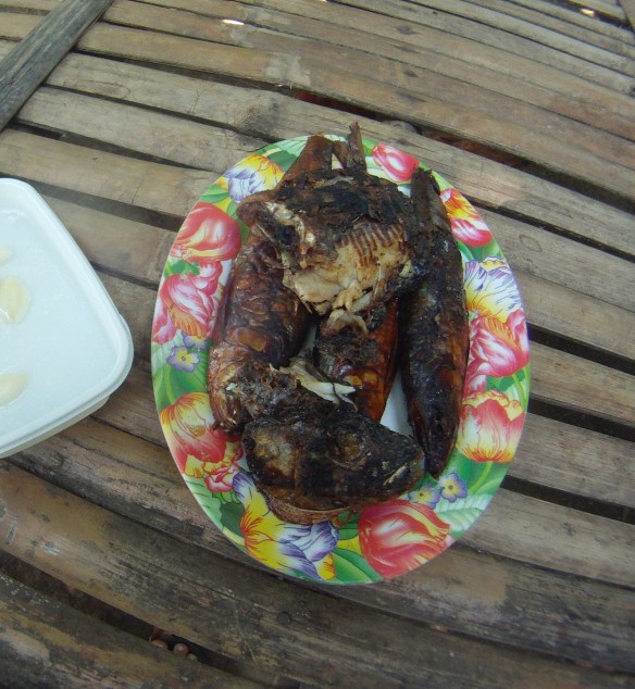 Fried fish dinner and lunch