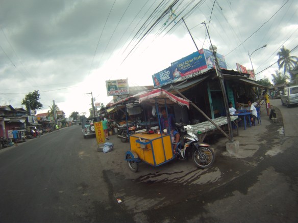 Filipino local roadside