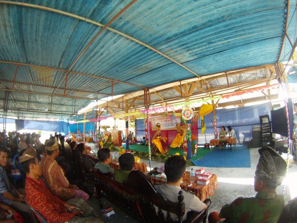 The festival is underway