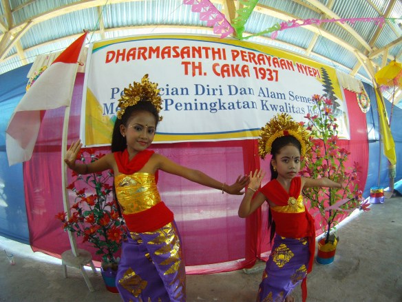 Young dancing girls