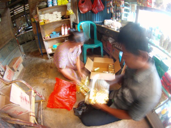 Fresh roast, I bought 4 pounds of coffee which now fills the majority of my rear right pannier