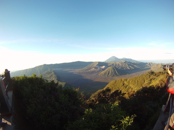 Hours after sunrise, Bromo Volcano