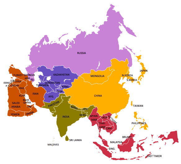 asia-map